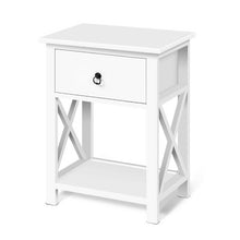 Load image into Gallery viewer, Rustic Classic Design Bedside Tables - 2 PCs