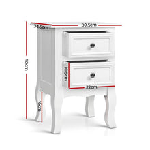 Load image into Gallery viewer, French Provincial Bedside Table - 1 PC