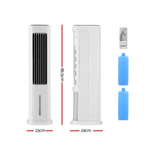 Load image into Gallery viewer, Devanti Tower Evaporative Air Cooler Conditioner Portable Cool Fan Humidifier 6L