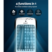 Load image into Gallery viewer, Evaporative Air Cooler Conditioner Portable 4L Cooling Fan Humidifier