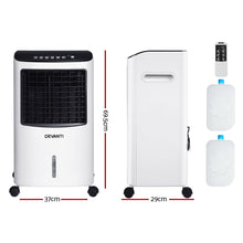 Load image into Gallery viewer, Evaporative Air Cooler Conditioner Portable 8L Cooling Fan Humidifier