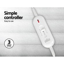 Load image into Gallery viewer, Giselle Bedding Double Size Electric Blanket Polyester
