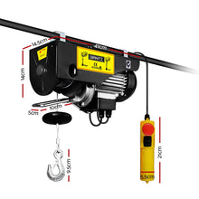 Load image into Gallery viewer, 1300w Electric Hoist winch