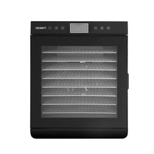 Load image into Gallery viewer, Devanti Food Dehydrators Stainless Steel Jerky Dehydrator Fruit Dryer 10 Trays