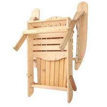 Load image into Gallery viewer, Gardeon Set of 2 Patio Furniture Outdoor Chairs Beach Chair Wooden Adirondack Garden Lounge