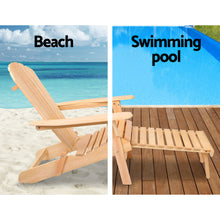 Load image into Gallery viewer, Gardeon Set of 2 Outdoor Sun Lounge Chairs Patio Furniture Beach Chair Lounger
