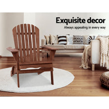 Load image into Gallery viewer, Gardeon Outdoor Furniture Beach Chair Wooden Adirondack Patio Lounge Garden