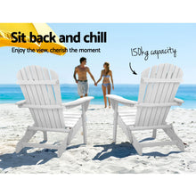 Load image into Gallery viewer, Gardeon Outdoor Furniture Adirondack Chairs Beach Chair Lounge Wooden Patio Garden