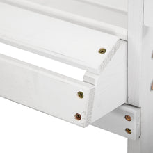 Load image into Gallery viewer, 3PC Outdoor Wooden Adirondack Lounge Chairs Table Set - White