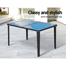 Load image into Gallery viewer, Gardeon Outdoor Furniture 7pcs Dining Set