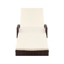 Load image into Gallery viewer, Gardeon Outdoor Sun Lounge - Brown