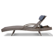 Load image into Gallery viewer, Gardeon Set of 2 Sun Lounge Outdoor Furniture Wicker Lounger Rattan Day Bed Garden Patio Grey