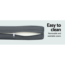 Load image into Gallery viewer, 6PC Outdoor Wicker Table Chairs Lounge Set - Grey