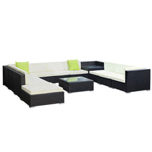 Load image into Gallery viewer, Gardeon 12PC Outdoor Furniture Sofa Set Wicker Garden Patio Lounge