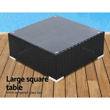 Load image into Gallery viewer, Gardeon 8PC Sofa Set with Storage Cover Outdoor Furniture Wicker
