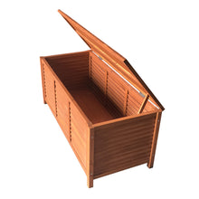 Load image into Gallery viewer, Outoor Fir Wooden Storage Bench