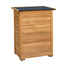 Load image into Gallery viewer, Portable Wooden Garden Storage Cabinet