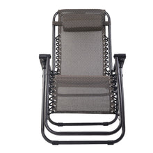 Load image into Gallery viewer, Gardeon Zero Gravity Recliner Chairs Outdoor Sun Lounge Beach Chair Camping - Beige