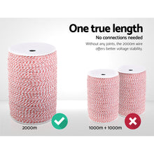 Load image into Gallery viewer, Giantz Electric Fence Poly Wire 2000M