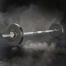 Load image into Gallery viewer, 18KG Barbell Weight Set Plates Bar Bench Press Fitness Exercise Home Gym 168cm