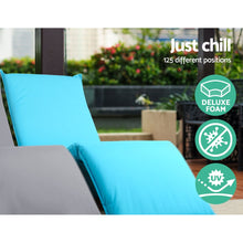 Load image into Gallery viewer, Artiss Floor Lounge Sofa Camping Chair Blue