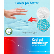 Load image into Gallery viewer, Giselle Bedding Cool Gel Memory Foam Mattress King Single Size
