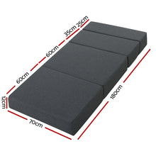 Load image into Gallery viewer, Giselle Bedding Folding Mattress Foldable Portable Bed Floor Mat Camping Pad