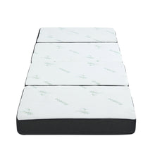 Load image into Gallery viewer, Giselle Bedding Portable Mattress Folding Foldable Foam Floor Bed Tri Fold 180cm