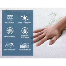 Load image into Gallery viewer, Giselle Bedding Portable Mattress Folding Foldable Foam Floor Bed Tri Fold 180cm