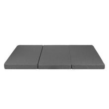 Load image into Gallery viewer, Giselle Bedding Double Size Folding Foam Mattress Portable Bed Mat Dark Grey