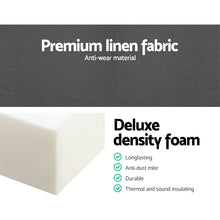Load image into Gallery viewer, Giselle Bedding Double Size Folding Foam Mattress Portable Bed Mat Dark Grey