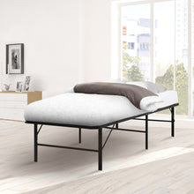 Load image into Gallery viewer, Durable Foldable Bed Frame - Single Metal Black
