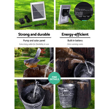 Load image into Gallery viewer, BirdyWork™ - Novelty 3 tier Solar Water Fountain