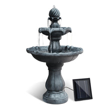 Load image into Gallery viewer, LilyWater™ - Classic & Durable Black 3 Tier Solar Powered Water Fountain