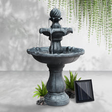 Load image into Gallery viewer, LilyWater™ - Classic & Durable Black 3 Tier Solar Powered Water Fountain