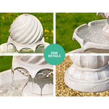 Load image into Gallery viewer, LilyWater™ - Classic & Durable Ivory 3 Tier Solar Powered Water Fountain