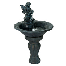 Load image into Gallery viewer, Gardeon Water Fountain Features Solar with LED Lights Outdoor Cascading Angel