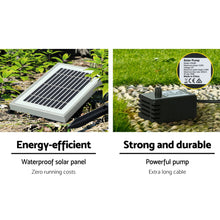 Load image into Gallery viewer, Gardeon Water Fountain Features Solar with LED Lights Outdoor Cascading Angel