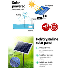 Load image into Gallery viewer, Gardeon Solar Powered Water Pond Pump 60W