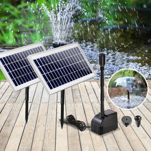 Load image into Gallery viewer, Gardeon 110W Solar Powered Water Pond Pump Outdoor Submersible Fountains