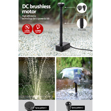 Load image into Gallery viewer, Gardeon 25W Solar Powered Water Pond Pump Outdoor Submersible Fountains
