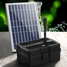 Load image into Gallery viewer, Gardeon Solar Pond Pump with Eco Filter Box Water Fountain Kit 5FT