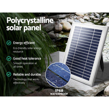 Load image into Gallery viewer, Gardeon Solar Pond Pump with Battery Kit Solar Powered Garden Water Fountain