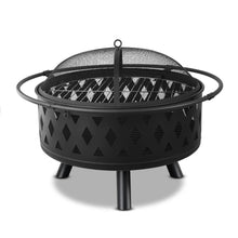 Load image into Gallery viewer, Grillz Fire Pit BBQ Grill 82cm