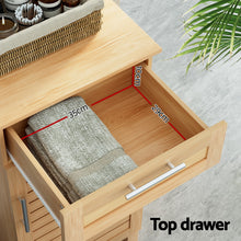 Load image into Gallery viewer, Artiss Bathroom Cabinet Storage 90cm wooden JILL