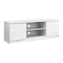 Load image into Gallery viewer, 120cm clean design white TV Entertainment Unit