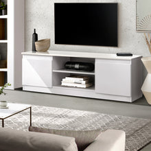 Load image into Gallery viewer, 120cm clean design white TV Entertainment Unit