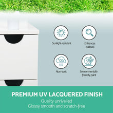 Load image into Gallery viewer, Contemporary and stylish Bathroom Storage Cabinet - White