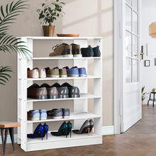 Load image into Gallery viewer, 6-Tier Shoe Rack - White