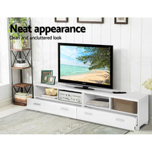 Load image into Gallery viewer, 180cm TV Stand Entertainment Unit with Drawers - White